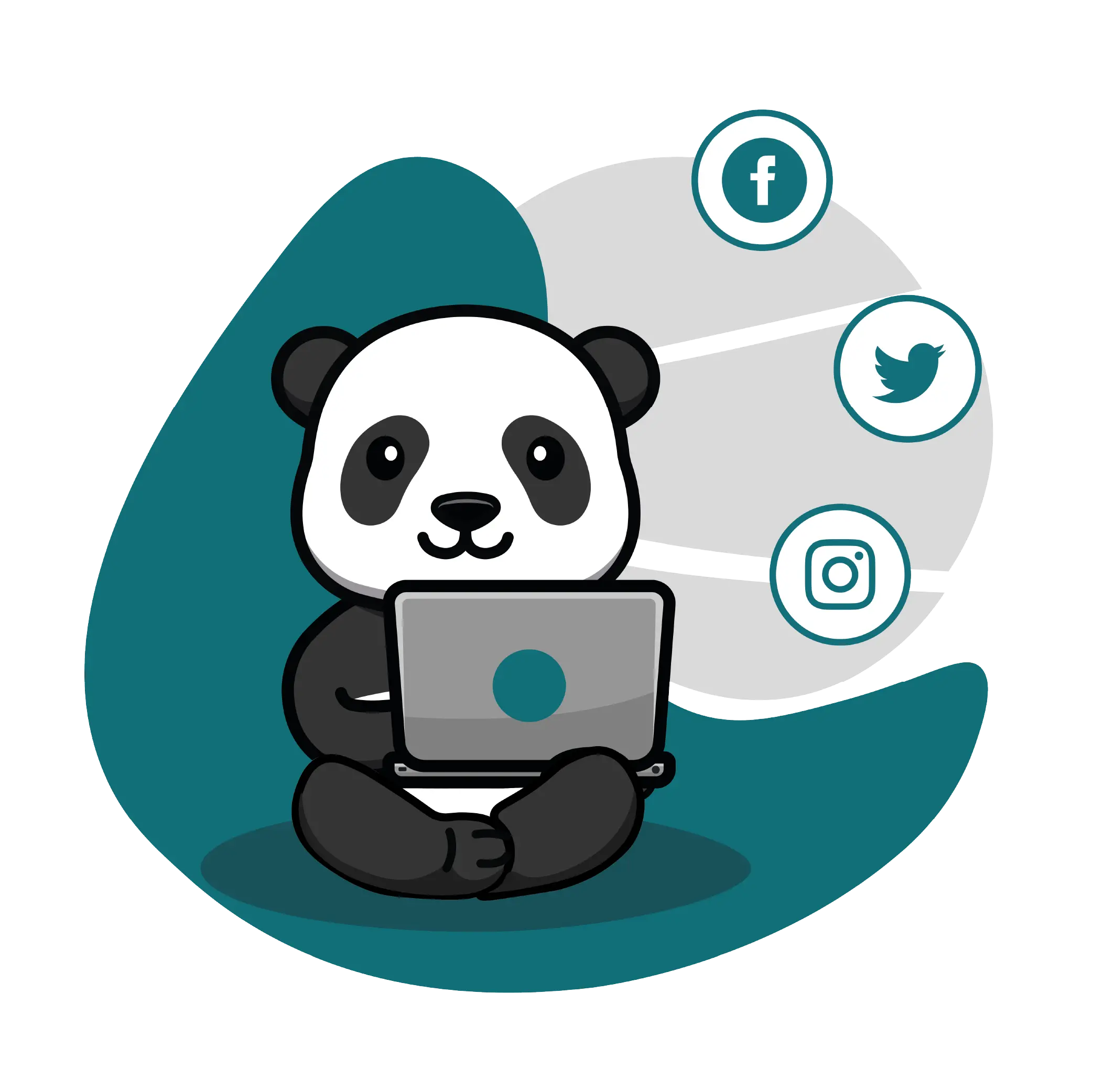 Panda in action on social networks for paid search