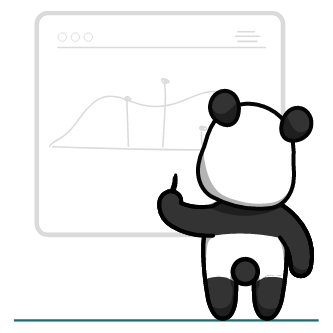 Panda analyse données Panda faisant de la rédaction de contenu