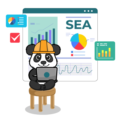 Panda SEA Industriel Les campagnes SEA dans l'industrie
