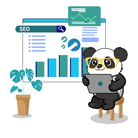 Panda tourisme SEO stratégie social média