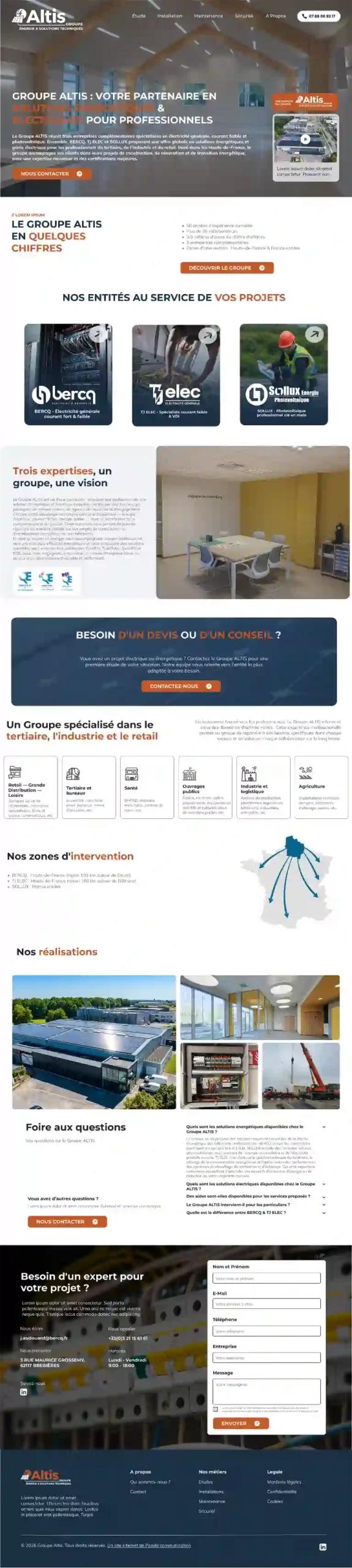 création site internet valenciennes altis