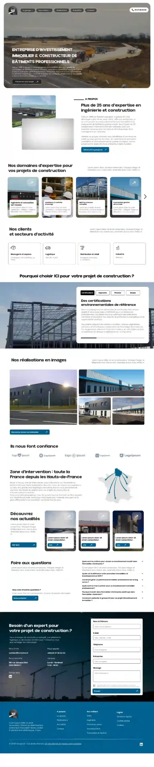 création site internet valenciennes groupe ici