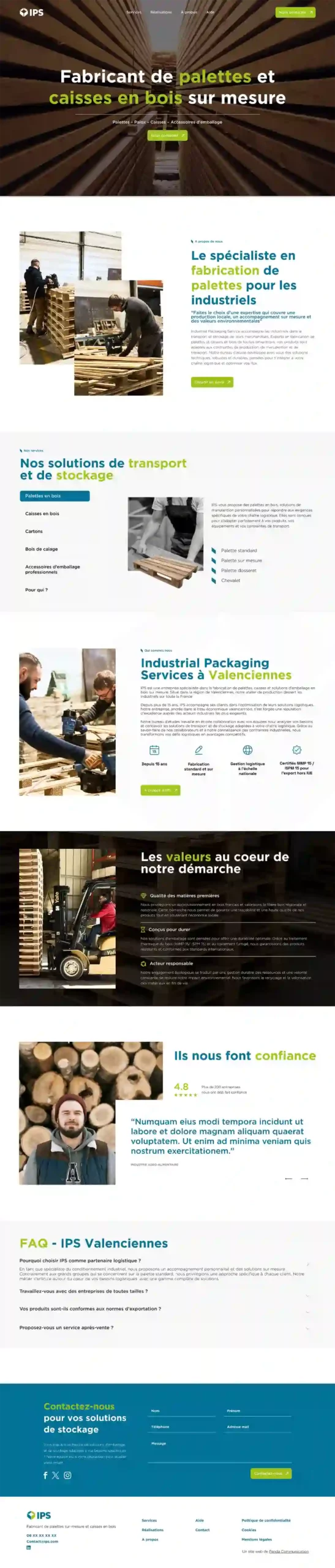 création site internet valenciennes ips