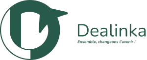 Logo Dealinka, ensemble changeons l'avenir, client de Panda Communication