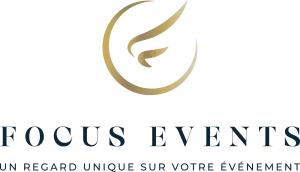 Logo Focus Events, un regard unique sur votre événement, client de Panda Communication