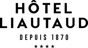Logo Hôtel Liautaud depuis 1870, quatre étoiles, client de Panda Communication