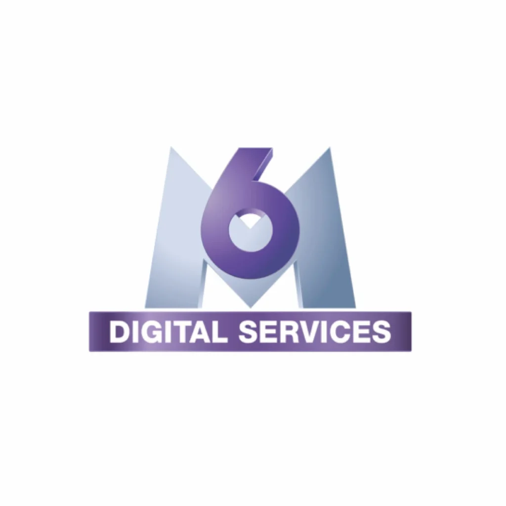 Logo M6 Digital Services, client de l'agence web Panda Communication