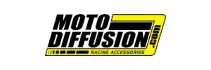 Logo Moto Diffusion racing accessories, client e-commerce de Panda Communication