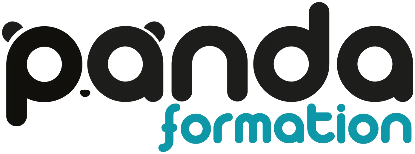 Logo Panda Formation, pôle formation de Panda Communication