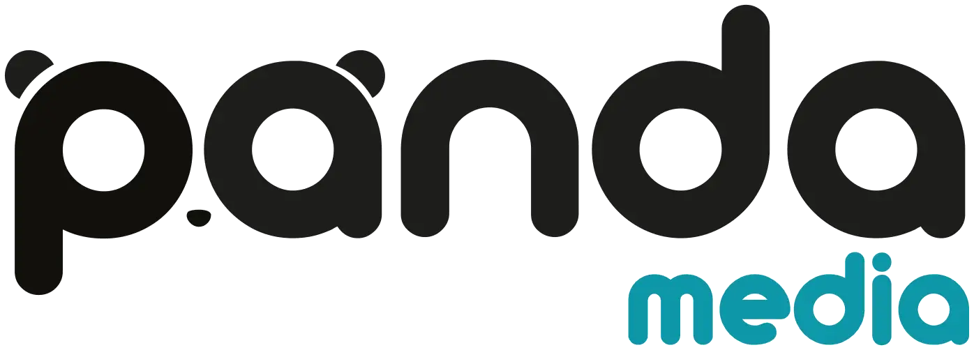 Logo Panda Média, pôle SEA, social media et certifications de Panda Communication