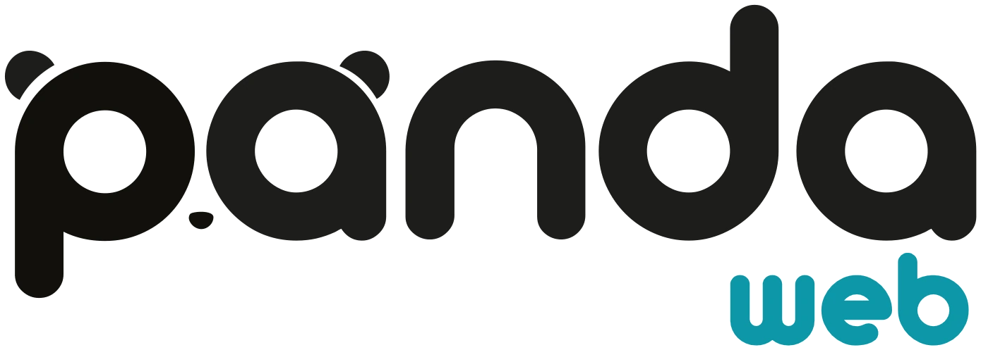 Logo Panda Web, pôle création de site internet de Panda Communication
