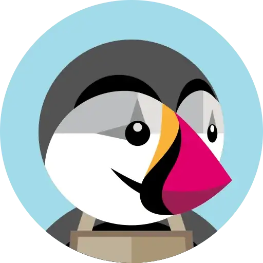 Logo PrestaShop, solution technique pour la création de site e-commerce